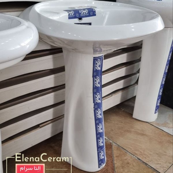 روشویی پایه دار آرمیتاژ مدل نسترن 60